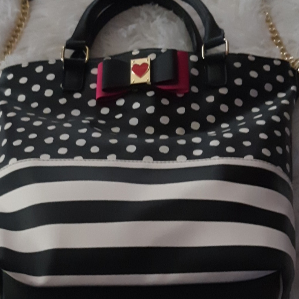 Betsy Johnson tote bag